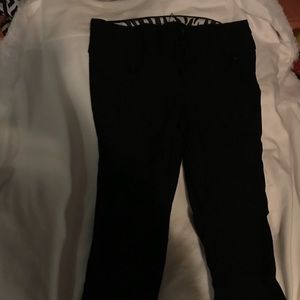 Low rise stretchy dress pants